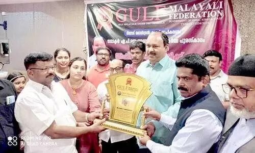 എ.​പി.​ജെ. അ​ബ്​​ദു​ൽ ക​ലാം ക​ര്‍മ​ശ്രേ​ഷ്ഠ പു​ര​സ്കാ​രം അ​ഷ്‌​റ​ഫ്‌ താ​മ​ര​ശ്ശേ​രി​ക്ക് സ​മ്മാ​നി​ച്ചു