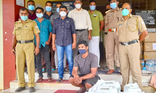 സ്​പിരിറ്റ്​ ലോറി കാത്ത്​ ഒരാഴ്​ച; ഒടുവിൽ കൈയോടെ പിടികൂടി