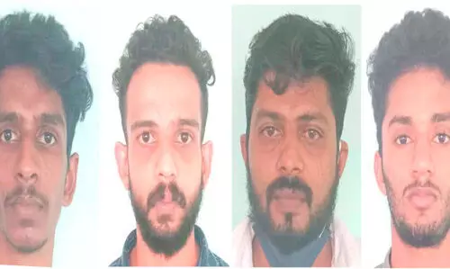 Four arrested