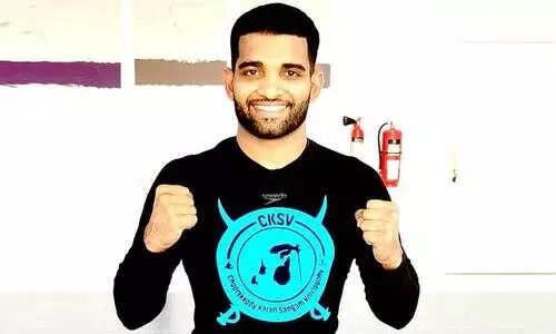 ജ്യു ജിറ്റ്സുവിൽ മലയാളികളുടെ അഭിമാനമായി അൻഷാദ്​