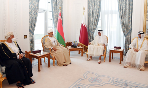 സുൽത്താന്​ ഖത്തറിൽ ഹൃദ്യമായ വരവേൽപ്