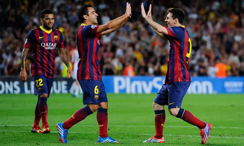 സാവിക്ക്​ ബാഴ്​സയെ രക്ഷിക്കാൻ കഴിയും -മെസ്സി