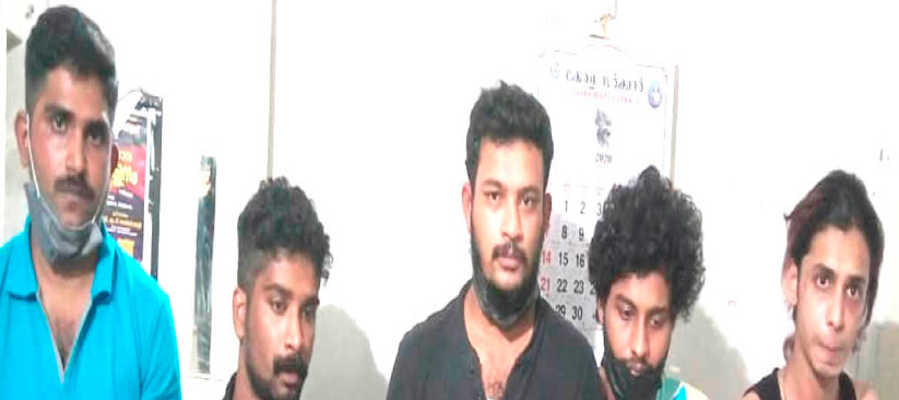 Drug deal Five member gang nabbed with deadly drugs Drug deal Five member gang nabbed with deadly drugs