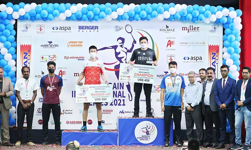 ബ​ഹ്​​റൈ​ൻ ഇ​ൻ​റ​ർ​നാ​ഷ​ന​ൽ സീ​രീ​സ്​ ബാ​ഡ്​​മി​ൻ​റ​ൺ സ​മാ​പി​ച്ചു