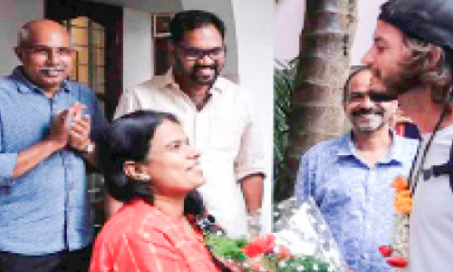 In Kochi after the break The foreign tourist arrived at Homestay