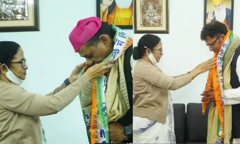 Congress leaders Kirti Azad Ashok Tanwar join TMC