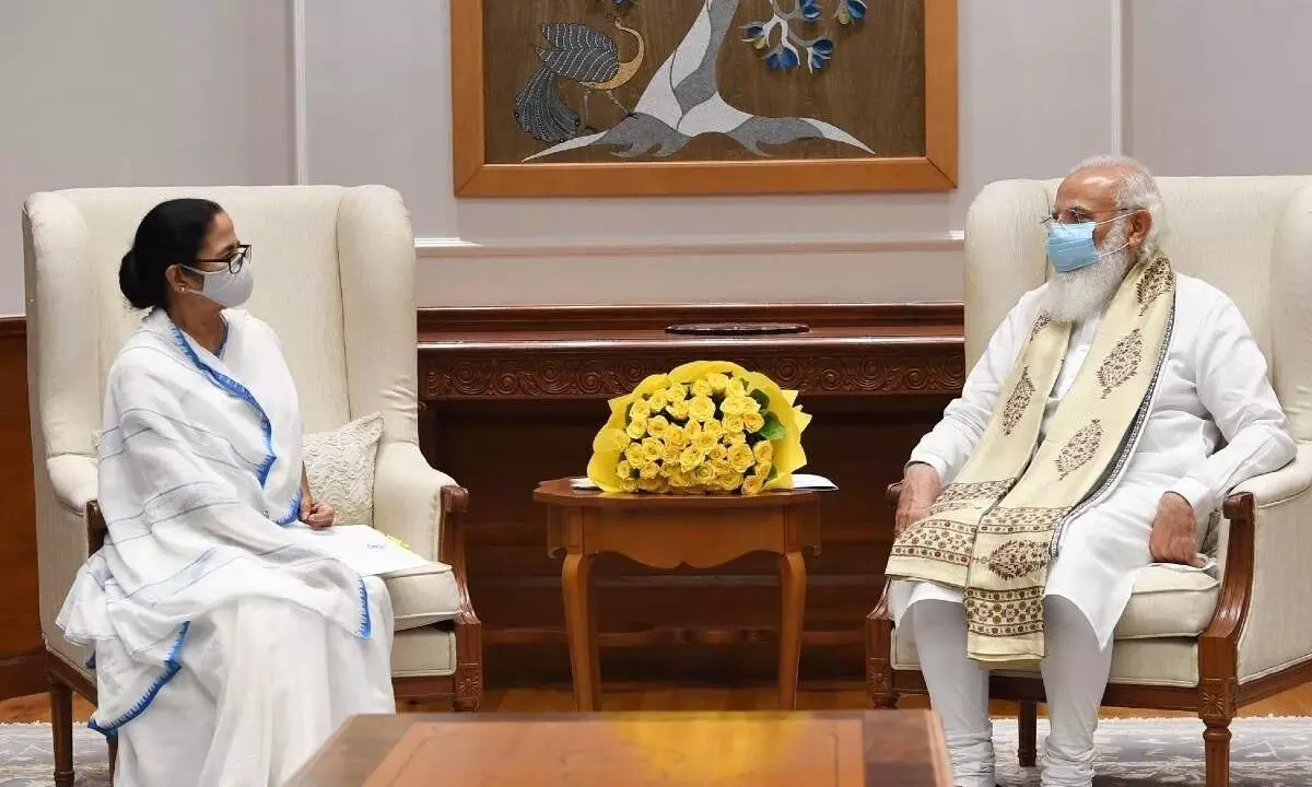 ബി.എസ്.എഫിന് നൽകിയ വിപുലാധികാരം പിൻവലിക്കണം; മോദി-ദീദി കൂടിക്കാഴ്ച അവസാനിച്ചു