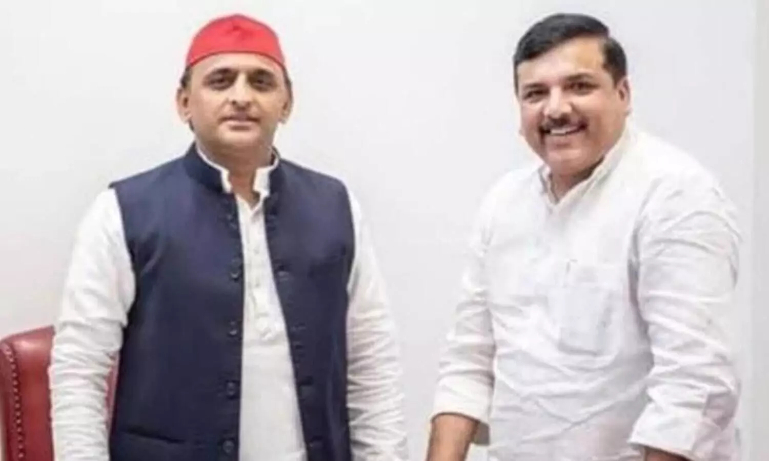 Sanjay Singh and Akhilesh Yadav
