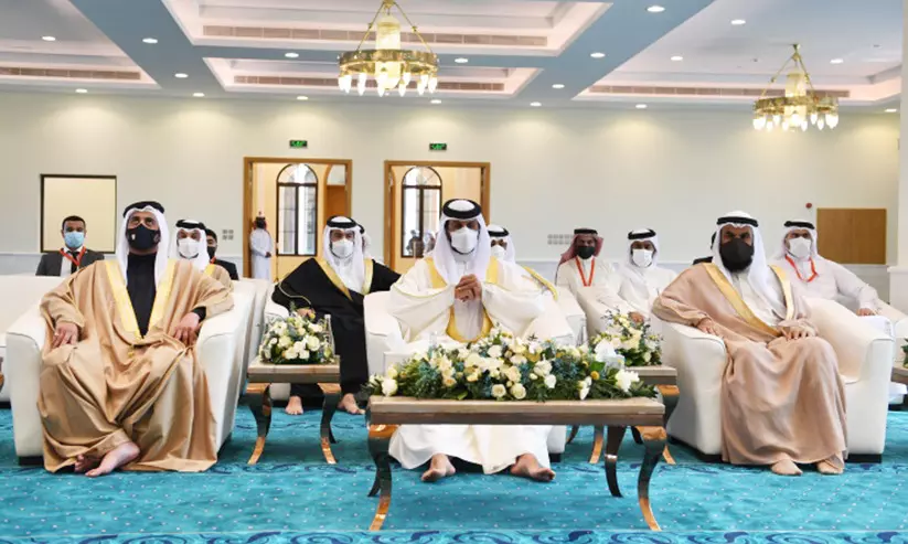 ഹ​മ​ദ്​ ടൗ​ണി​ലെ പ​ള്ളി ​ശൈ​ഖ്​ നാ​സി​ർ ബി​ൻ ഹ​മ​ദ്​ ഉ​ദ്​​ഘാ​ട​നം ചെ​യ്​​തു