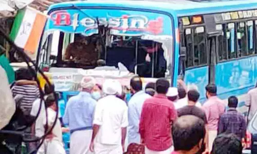 കൊടിയത്തൂരിൽ ബസ് ജീവനക്കാരും ഓട്ടോ തൊഴിലാളികളും തമ്മില്‍ സംഘര്‍ഷം