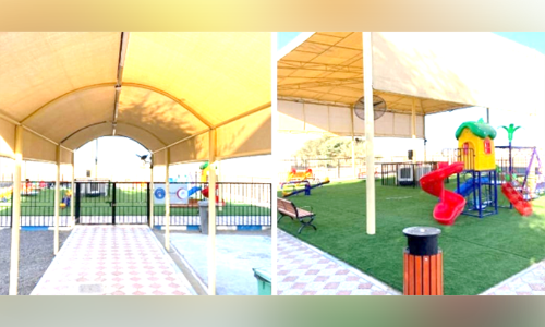 ആശുപത്രിയിൽ കുട്ടികൾക്കായി പൂന്തോട്ടം തുറന്നു