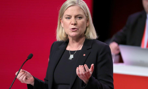 അധികാരത്തിൽ 12 മണിക്കൂർ മാത്രം; സ്വീഡന്‍റെ ആദ്യ വനിത പ്രധാനമന്ത്രി രാജിവെച്ചു