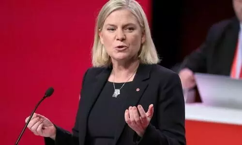 അധികാരത്തിൽ 12 മണിക്കൂർ മാത്രം; സ്വീഡന്‍റെ ആദ്യ വനിത പ്രധാനമന്ത്രി രാജിവെച്ചു