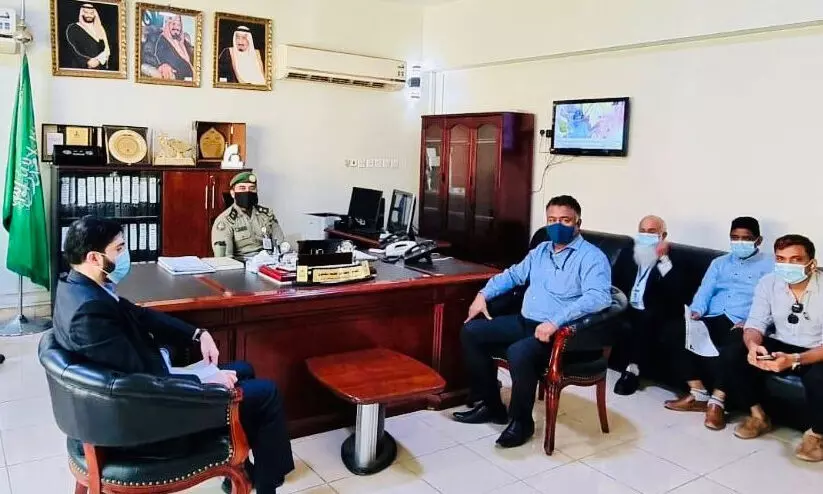 ജിസാൻ നാടുകടത്തൽ കേന്ദ്രം ഇന്ത്യൻ കോൺസുലേറ്റ് സംഘം സന്ദർശിച്ചു