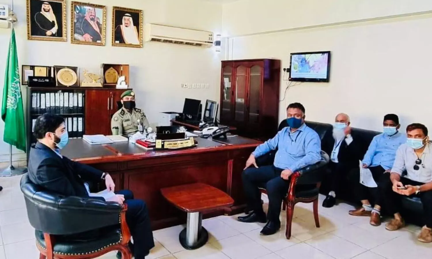 ജിസാൻ നാടുകടത്തൽ കേന്ദ്രം ഇന്ത്യൻ കോൺസുലേറ്റ് സംഘം സന്ദർശിച്ചു