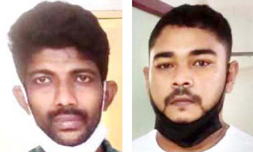 ബ്രൗ​ൺ​ഷു​ഗ​റു​മാ​യി യുവാക്കൾ അറസ്​റ്റിൽ