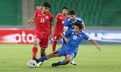 പ​ശ്ചി​മേ​ഷ്യ​ൻ യൂ​ത്ത്​ ഫു​ട്​​ബാ​ൾ: കു​വൈ​ത്ത്​–ബ​ഹ്​​റൈ​ൻ സ​മ​നി​ല