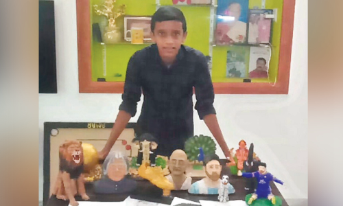 അമർനാഥി​െൻറ കളിമൺ ശിൽപങ്ങൾ കമനീയം