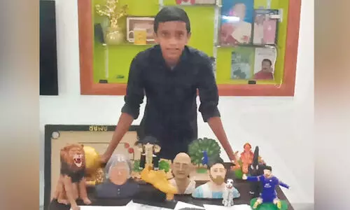 അമർനാഥി​െൻറ കളിമൺ ശിൽപങ്ങൾ കമനീയം