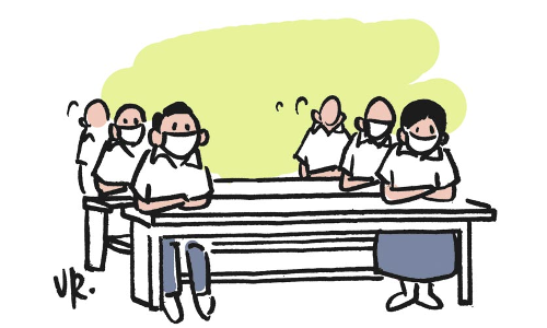 കോവിഡ്​ വെല്ലുവിളി അതിജീവിച്ച്​ സ്​കൂൾ അധ്യയനം രണ്ടാം മാസത്തിലേക്ക്​