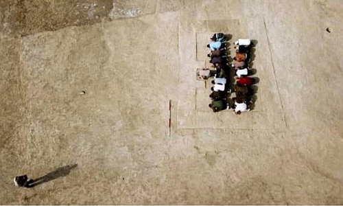 ഉമവി കാലഘട്ടത്തിൽ നിർമിച്ച മണ്ണിെന്റ മസ്ജിദ് കണ്ടെത്തി ഉമവി കാലഘട്ടത്തിൽ നിർമിച്ച മണ്ണിെന്റ മസ്ജിദ് കണ്ടെത്തി