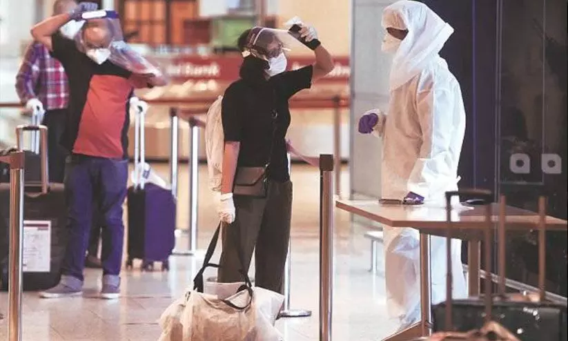 വിമാനത്താവളങ്ങളിലെ കോവിഡ് പരിശോധന: പ്രചാരണങ്ങൾ തെറ്റിദ്ധാരണജനകമെന്ന് ലബോറട്ടറി വിമാനത്താവളങ്ങളിലെ കോവിഡ് പരിശോധന: പ്രചാരണങ്ങൾ തെറ്റിദ്ധാരണജനകമെന്ന് ലബോറട്ടറി