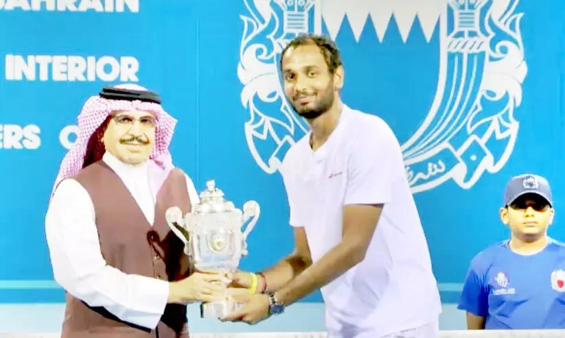 ബഹ്റൈൻ എ.ടി.പി ചലഞ്ചർ: രാംകുമാർ രാമനാഥന് കിരീടം ബഹ്റൈൻ എ.ടി.പി ചലഞ്ചർ: രാംകുമാർ രാമനാഥന് കിരീടം