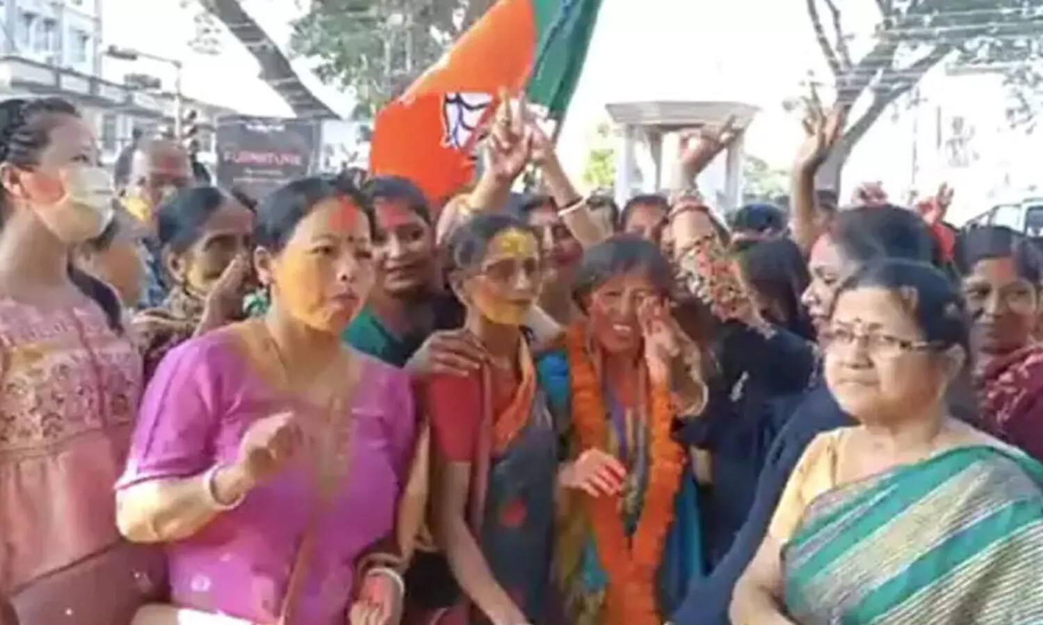 ത്രിപുര തദ്ദേശ തെരഞ്ഞെടുപ്പിൽ ബി.ജെ.പിക്ക്​ മികച്ച വിജയം