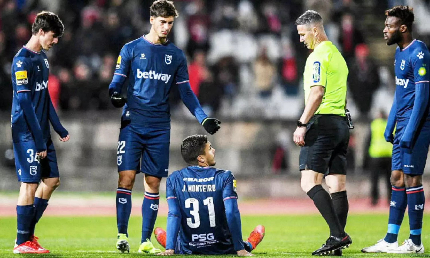 When the Beyonc star fell with an injury