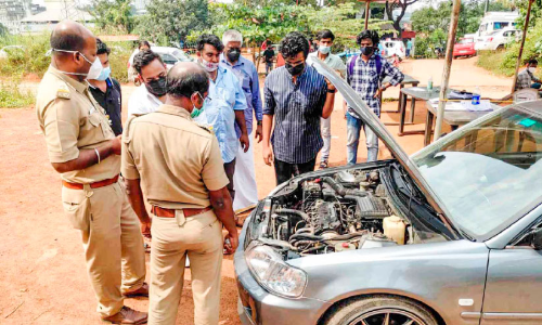അമിതശബ്​ദം മുഴക്കി പരിഭ്രാന്തി പരത്തി; കാറുടമക്ക്​ 11,000 രൂപ പിഴ