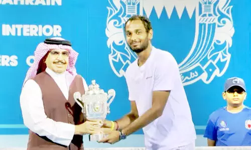 ബഹ്​റൈൻ എ.ടി.പി ചലഞ്ചർ: രാംകുമാർ രാമനാഥന്​ കിരീടം