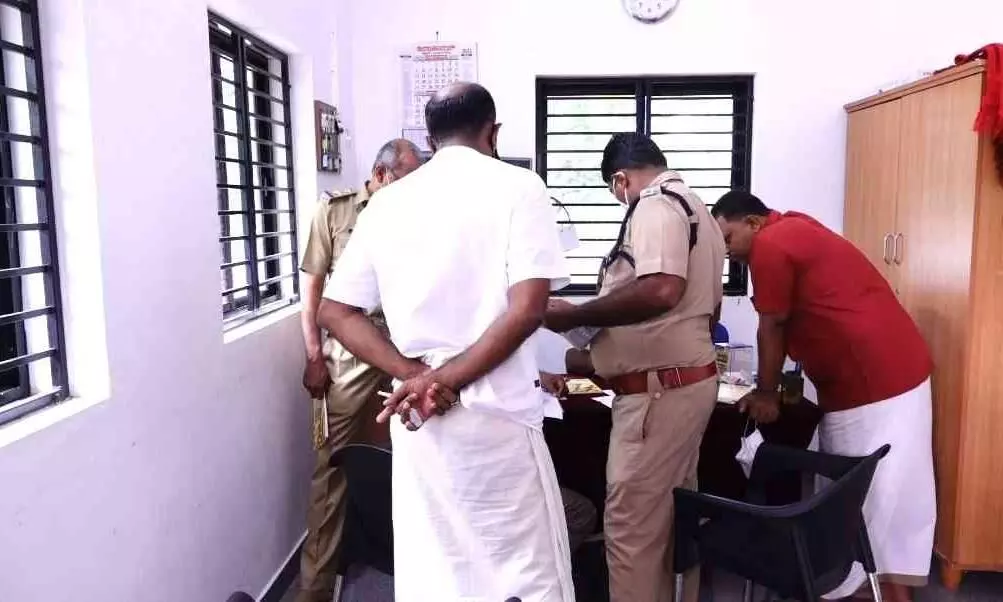 Raid at popular front office Raid at popular front office