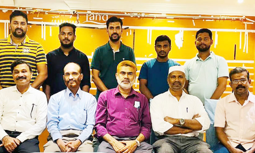 മു​ഹ​മ്മ​ദ​ലി പു​ളി​ക്ക​ലി​ന് യാ​ത്ര​യ​യ​പ്പ്