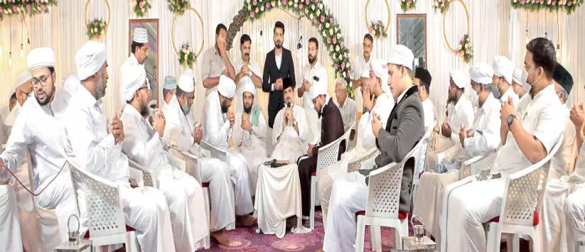 മക​െൻറ വിവാഹത്തോടൊപ്പം മൂന്നുപേർക്ക് മംഗല്യ ഭാഗ്യമൊരുക്കി സിദ്ദീഖ്