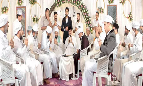 മക​െൻറ വിവാഹത്തോടൊപ്പം മൂന്നുപേർക്ക് മംഗല്യ ഭാഗ്യമൊരുക്കി സിദ്ദീഖ്