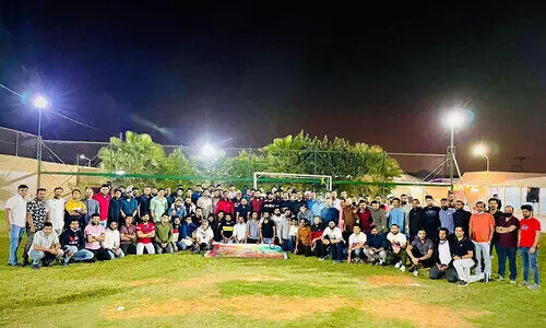 റി​യാ​ദ് ഇ​ന്ത്യ​ൻ ഫു​ട്ബാ​ൾ അ​സോ​സി​യേ​ഷ​ൻ (റി​ഫ) അം​ഗ​ങ്ങ​ളു​ടെ സം​ഗ​മം