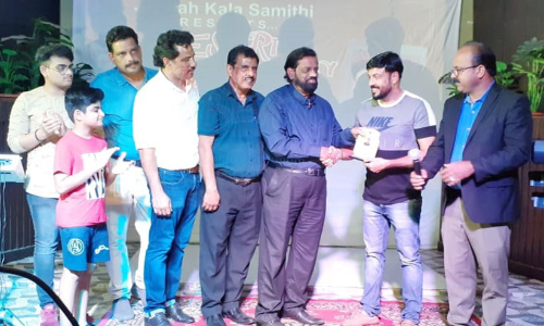 സാ​ഹ​ച​ര്യം എ​ഴു​ത്തു​കാ​ര​നാ​ക്കി​യ പ്ര​വാ​സി​ക്ക് ക​ലാ ജി​ദ്ദ​യു​ടെ ആ​ദ​രം