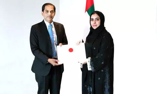 പുതിയ ഇന്ത്യൻ അംബാസഡർ നിയമനപത്രം കൈമാറി