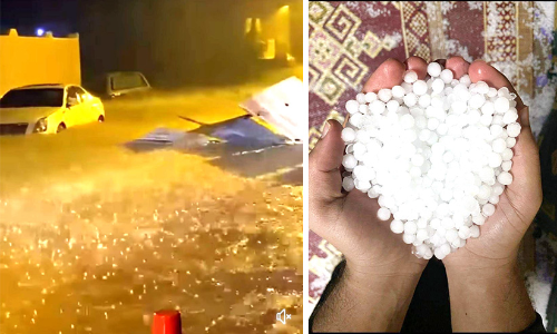 വിവിധ വിലായത്തുകളിൽ ലഭിച്ചത്​ റെക്കോഡ്​ മഴ