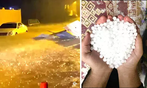 വിവിധ വിലായത്തുകളിൽ ലഭിച്ചത്​ റെക്കോഡ്​ മഴ