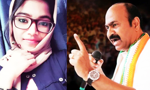 vd satheesan -Mofiya Parveen