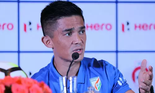 പ്ര​​തി​​ഭ​​ക​​ൾ​​ക്ക് ഇവിടെ​ പ​​ഞ്ഞ​​മൊ​​ന്നു​​മി​​ല്ല, ഇന്ത്യൻ ഫുട്​ബാൾ മാറുകയാണ്​​; ക​​രി​​യ​​റി​​നെക്കു​​റി​​ച്ചും ജീ​​വി​​ത​​ത്തെ കു​​റി​​ച്ചും സു​​നി​​ൽ ഛേ​​ത്രി മാധ്യമത്തോട്​ സംസാരിക്കുന്നു