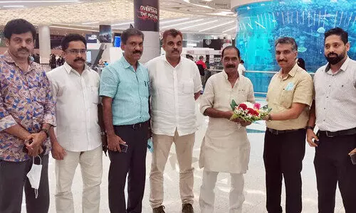 കെ.​എം.​സി.​സി സൗ​ദി പ്ര​സി​ഡ​ൻ​റി​ന്​ സ്വീ​ക​ര​ണം