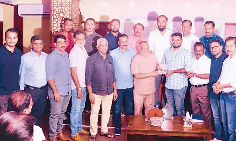 പി.കെ നവാസിന് സ്വീകരണം പി.കെ നവാസിന് സ്വീകരണം