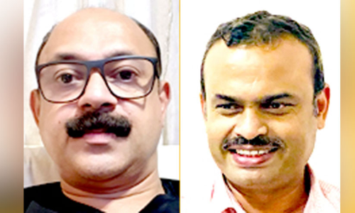 കെ.​ടി.​എ മു​നീ​റും റ​ഷീ​ദ് കൊ​ള​ത്ത​റ​യും ഒ.​െഎ​.​സി.​സി മി​ഡി​ലീ​സ്​​റ്റ്​ ക​ൺ​വീ​ന​ർ​മാ​ർ