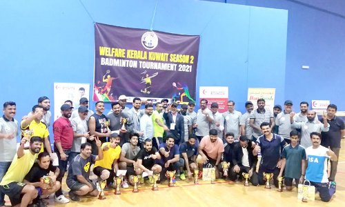 വെൽഫെയർ കേരള കുവൈത്ത്‌ ബാഡ്മിൻറൺ ടൂർണമെൻറ്