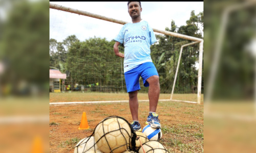 മ​ന​ക്ക​രു​ത്ത്​ കൊ​ണ്ട്​ വി​ധി​യെ മ​റി​ക​ട​ന്നോ​ടി രാ​ജ്യാ​ന്ത​ര  മാ​ര​ത്ത​ൺ താ​ര​മാ​യ പ്ര​മോ​ദി​ന്‍റെ ക​ഥ​