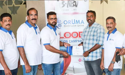 മെ​ഗാ ര​ക്ത​ദാ​ന ക്യാ​മ്പ്