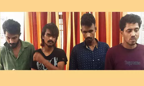 ഹോട്ടൽ കുത്തിതുറന്ന് മോഷണം: നാല് യുവാക്കൾ അറസ്റ്റിൽ