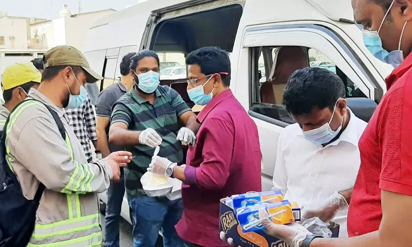 സ്നേ​ഹ​വി​രു​ന്ന് സം​ഘ​ടി​പ്പി​ച്ചു